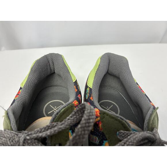 Inkkas Flutterby Vegan Jogger Sneakers Womens 7 Multi Butterfly Artsy Fun - Picture 7 of 8